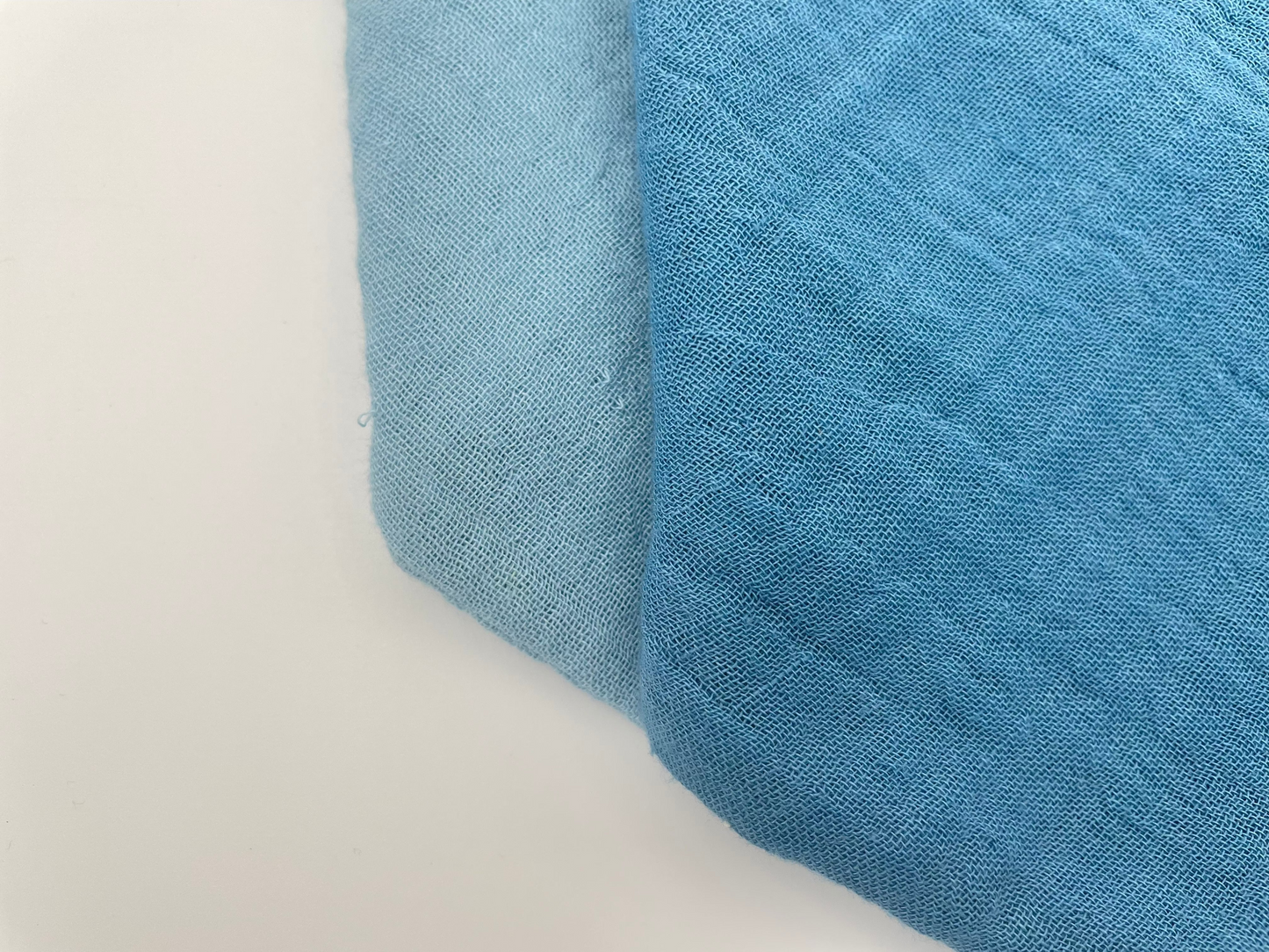 Whale Blue and Light Blue dribble bibs