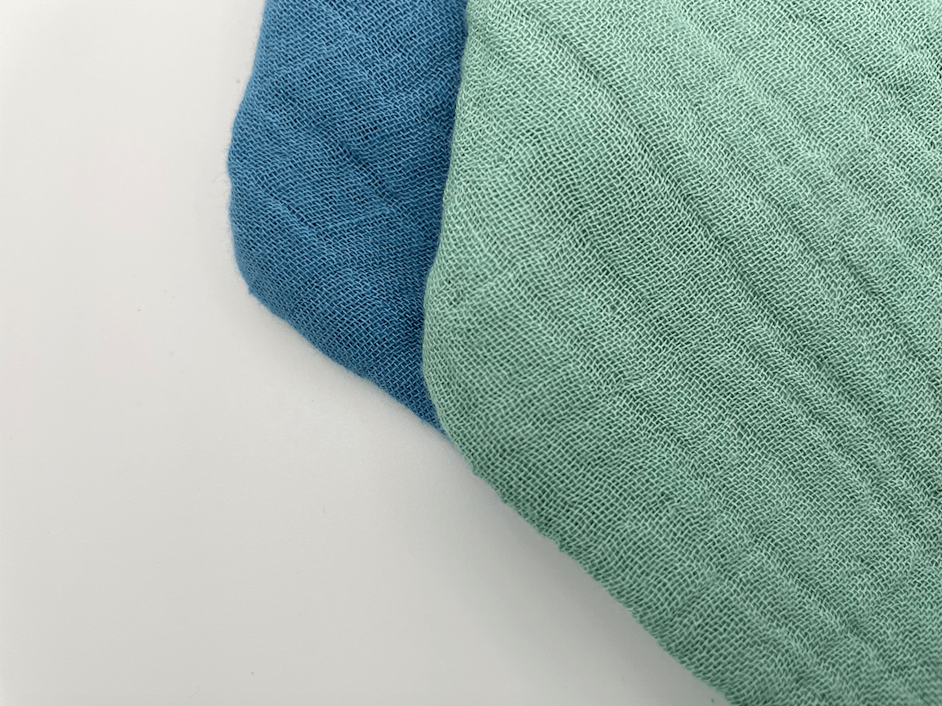 Whale Blue and Sage dribble bibs